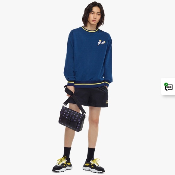 MCM MILLIE MONOGRAM CROSSBODY BAG - Picture 7 of 9